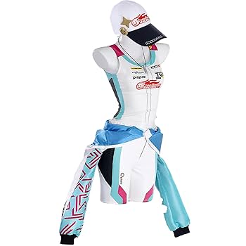 Amazon.co.jp: [CHIASA] コスプレ衣装 レーシングミク 2024Ver